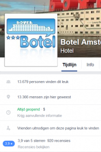 Portfolio Case Botel Amsterdam Facebook